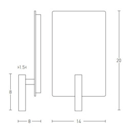 Bregovo Reading Wall Light Black Matt LED 3000K - thumbnail 3