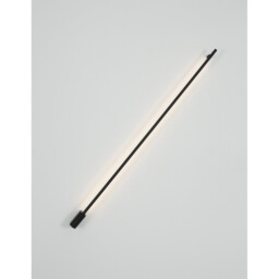 Gropius 120cm Slim Integrated LED Wall Lamp Sandy Black Aluminium LED 20W 672Lm 3000K - thumbnail 5