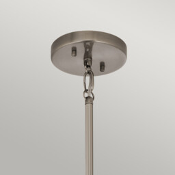 Kichler Karlee 5 Light Chandelier Classic Pewter - thumbnail 5