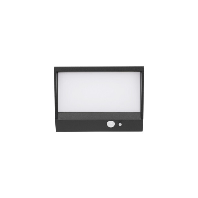 Valor Outdoor Motion Sensor Wall Lamp Anthracite Aluminium, Frost Acrylic LED 2W 104Lm 3000K IP65 Switched - image 1