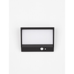 Valor Outdoor Motion Sensor Wall Lamp Anthracite Aluminium, Frost Acrylic LED 2W 104Lm 3000K IP65 Switched - thumbnail 3