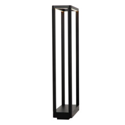Lucide NARVIK - Bollard light Outdoor - LED - 1x9,2W 3000K - IP65 - Black - thumbnail 3