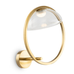 Maytoni Lunare I Modern Integrated LED Wall Lamp Brass 3000K - thumbnail 5