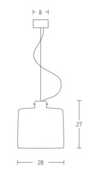 Berovo 28cm Dome Pendant Ceiling Light Natural Clay 1xE27 - thumbnail 5