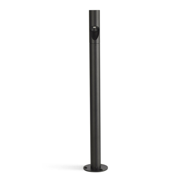 Bezel Black LED Bollard Lamp 8W 2700K IP65 - image 1