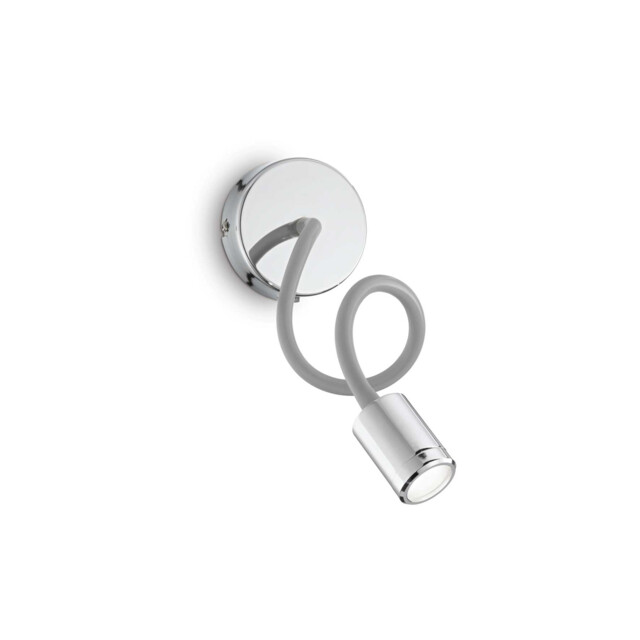 Focus LED 1 Light Wall Reading Light Chrome