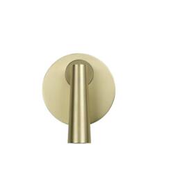 Gamma LED Wall Reading Light Satin Gold 179lm 2700K