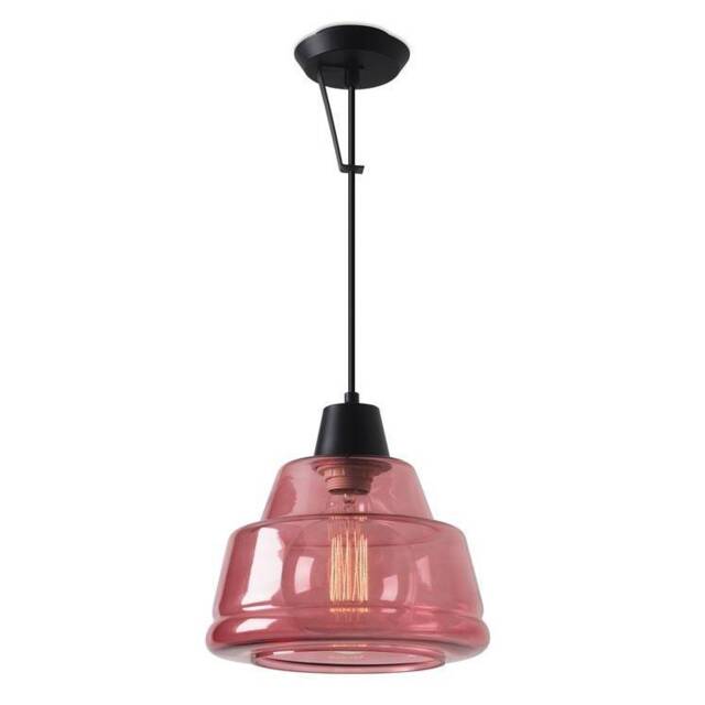 1 Light Wall / Dome Ceiling Pendant Magenta, E27 - Special Offer