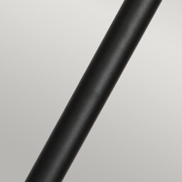 Helsingor 1 Light Outdoor Coastal Bollard Lantern Black IP44, E27 - thumbnail 3