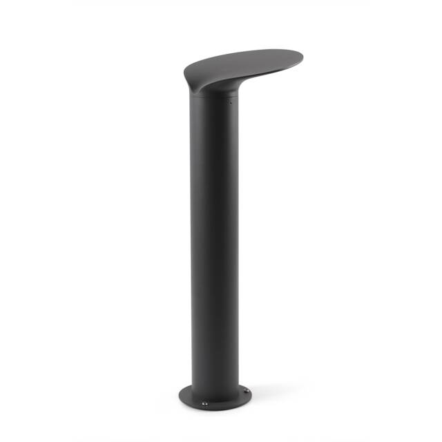 Lotus Outdoor LED Dark Grey Bollard Lamp 18W 3000K IP65 - image 1