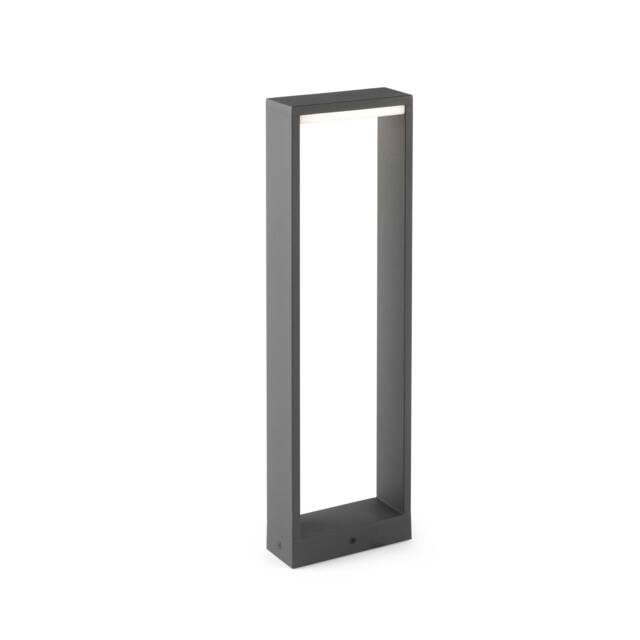 Alp LED Outdoor Short Bollard Light Dark Grey IP54 - image 1