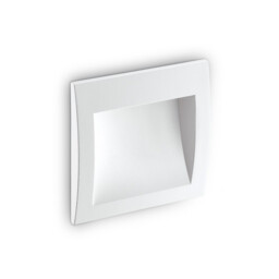 Wire LED Outdoor Square Recessed Wall Light White IP65, 3000K