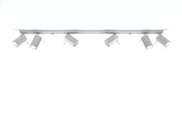 Ring 6 Light Spotlight Bar Grey, GU10 - thumbnail 2