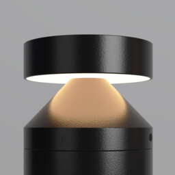 Olten Outdoor Pedestal Light Graphite 3000K 300lm IP65 - thumbnail 2