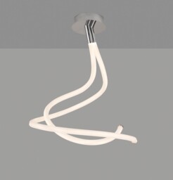 Nur Ceiling, 50W LED, 3000K, 3750lm, IP20, Chrome, 3 Year Warranty - thumbnail 3