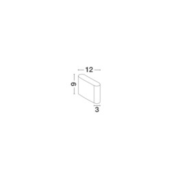Soho 2 Light Outdoor Up Down Wall Lamp Dark Grey Aluminium Glass LED 2x3W 480Lm 3000K IP54 - thumbnail 3