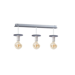 Saturn Ceiling Spotlight Bar Grey, 60cm, 3x E27