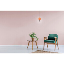 Roller Rise And Fall Pendant, 12W LED, 3000K, 450lm, Orange/Black, 3yrs Warranty - thumbnail 5