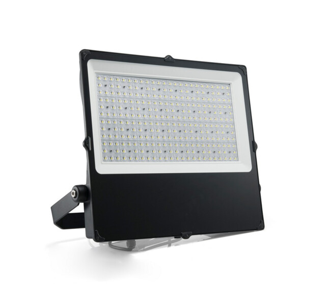 GIOVE Outdoor LED Flood Light Black, IP66 66000lm 6000K 52.4x54.5x6.4cm - image 1