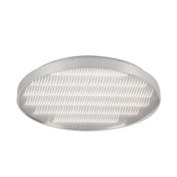 Fusion Flush Ceiling Light 58cm Round 50W LED 3000K + 6000K, 3120lm, Aluminium, Acrylic - thumbnail 1