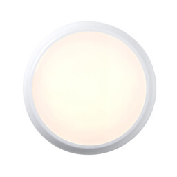 Hero Dimmable 18W LED Round Flush Light Gloss White with Emergency & Sensor 150Ëš detection angle, IP65 - thumbnail 5