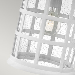 Hinkley Freeport Outdoor Wall Lantern Textured White, IP44 - thumbnail 5