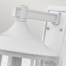 Hinkley Freeport Outdoor Wall Lantern Textured White, IP44 - thumbnail 2