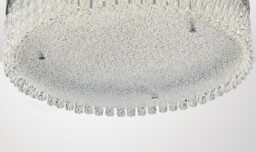 Aiden Large Round Flush Ceiling 21W 1900lm LED 4200K Polished Chrome, Crystal - thumbnail 5