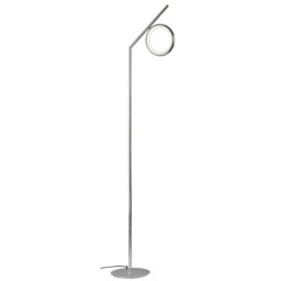 Olimpia  Floor Lamp, 12W LED, 3000K, 900lm, IP20, Chrome - thumbnail 1