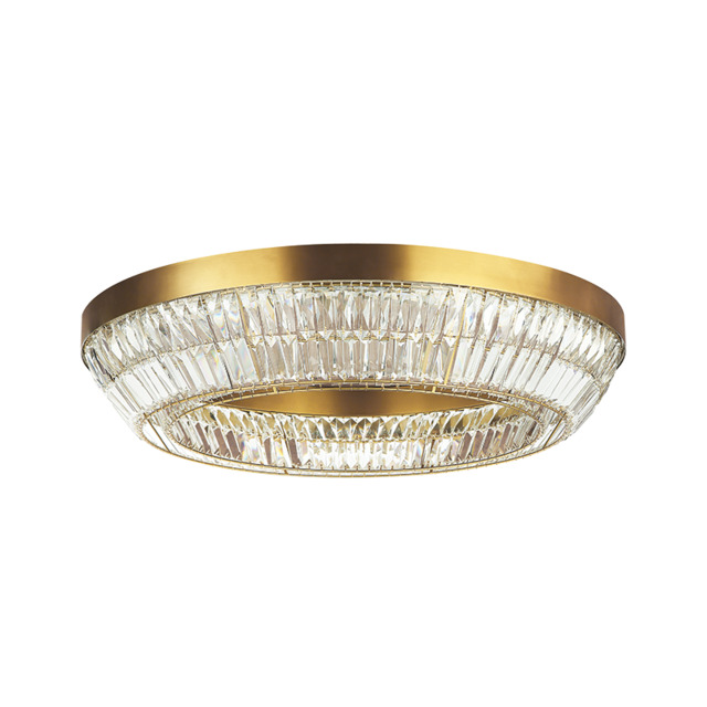 Galora 80cm Ceiling Light Antique Brass LED 3000K Dimmable - image 1
