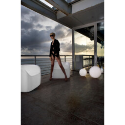 Pao Small Sofa Rechargeable LED RGB Outdoor IP65, Opal White Item Weight: 16.3kg - thumbnail 5
