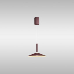 Calice 32cm Rise And Fall Pendant, 9W LED, 3000K, 800lm, Coffee/White, 3yrs Warranty - thumbnail 2