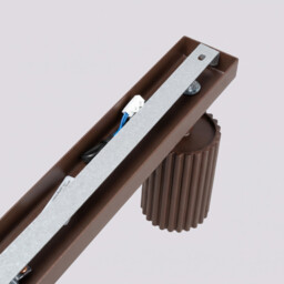 Karbon Ceiling Spotlight Bar Brown 4x GU10 - thumbnail 5