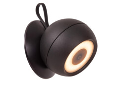 LUNEX - Wall light Outdoor - LED Dim. - 1x2W 3000K - IP54 - With magnetic mounting system - Black - Special Offer - thumbnail 1
