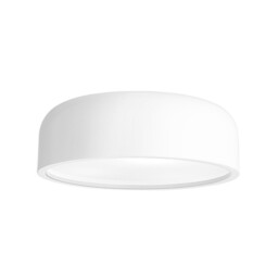 Perleto 3 Light Cylindrical Ceiling Light Matt White Steel Matt White Steel LED E27