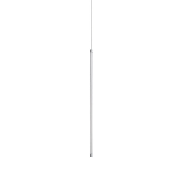 Tubix Slim Pendant Ceiling Light White 1x LED 1200lm 3000K - image 1