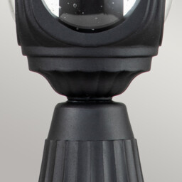 Chicago Outdoor Pedestal Light Textured Black, IP44 - thumbnail 3