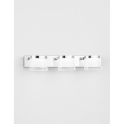 Sabia 3 light Bathroom Wall Lamp Chrome Aluminium LED 15W 1620Lm 3000K IP44 - thumbnail 2