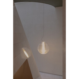 Aire 85cm Dome Pendant Ceiling Light Translucent - thumbnail 2