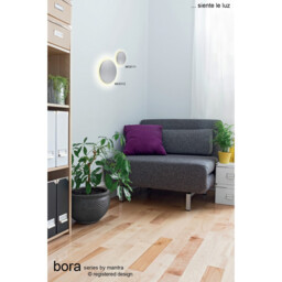 Bora Bora Ceiling/Wall Light 38cm Round 30W LED 2700K, 2400lm, Matt White, 3yrs Warranty - thumbnail 3