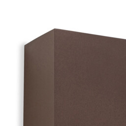 Davos XL Square Wall Lamp Dimmable, 2x10W LED, 2700K, 1830lm, IP65, Rust Brown, 3yrs Warranty - thumbnail 3