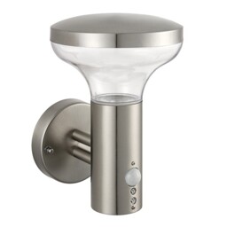 Roko PIR Outdoor Wall Light Coastal, Marine Grade Brushed Stainless Steel IP44, GU10 - thumbnail 2