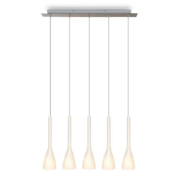 Vase Straight Bar Pendant Ceiling Light Stainless Steel