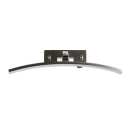 Santorini 40cm Picture Light Satin Silver, Polished Chrome - thumbnail 2