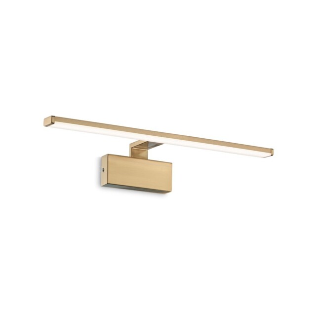 Alma Integrated LED Picture Wall Lamp 1 Light Brass Satin 3000K