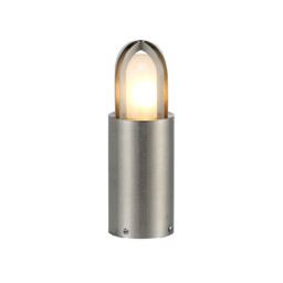 Paignton Outdoor Pedestal Light Stainless Steel (Silver), IP55