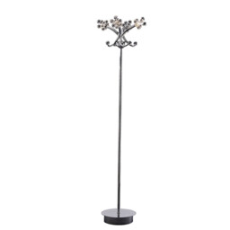 Octavia Floor Lamp 4 Light G4 Polished Chrome/Crystal, NOT LED/CFL Compatible - thumbnail 1
