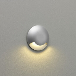 Beam One LED 1 Light Outdoor Wall Light Painted Silver IP67