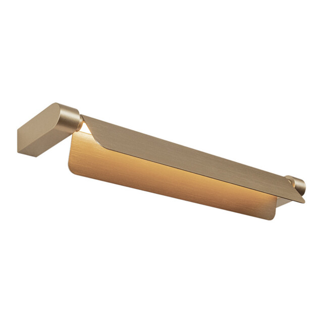 Banker Reading Wall Light Brushed Gold LED 3000K - image 1