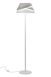 Alboran Floor Lamp 1x40W (No Inc), Alumimium, Iron - thumbnail 1